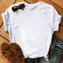 Load image into Gallery viewer, Kawaii Cartoon Avocado Short Sleeve T-shirt Women Casual Avocado Graphic Tops Female Tee Summer Women T-shirts Tops
